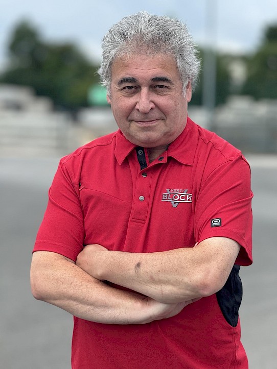 John O'Gara, the new National Retaining Wall Manager for Naylor Concrete